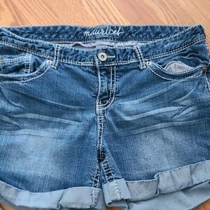 Maurices Classic Blue Denim Shorts